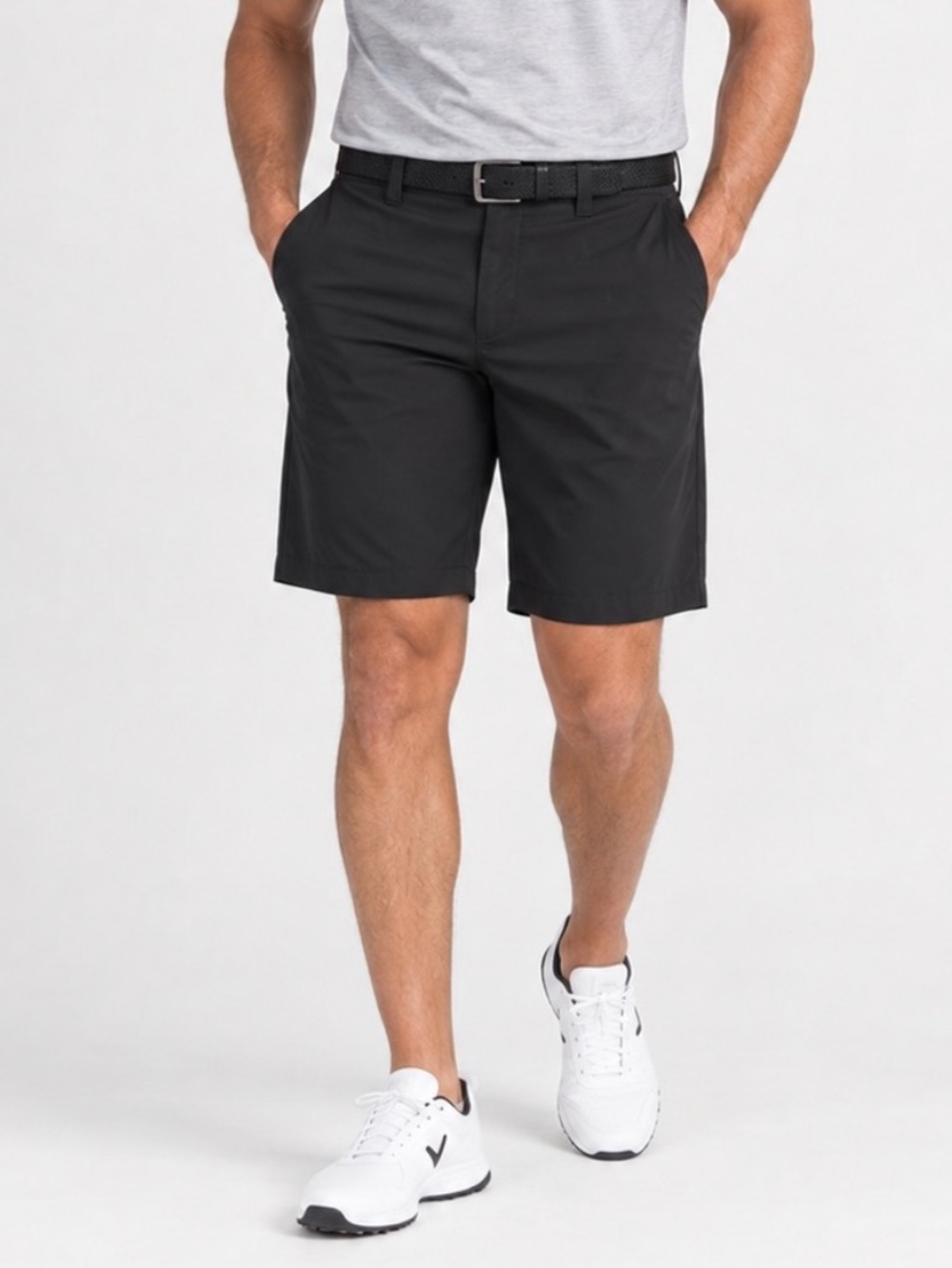 Callaway Men’s Black Stretch Golf Shorts Size 34 10” Inseam